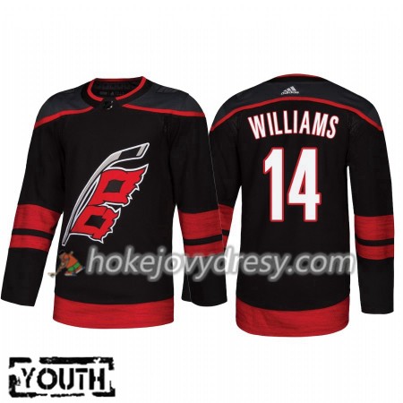 Dětské Hokejový Dres Carolina Hurricanes Justin Williams 14 Alternate 2018-2019 Adidas Authentic